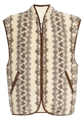 MARANT ÉTOILE Maximilia gilet - Neutrals
