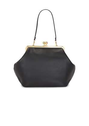 Coach Kisslock Frame Bag in Black.