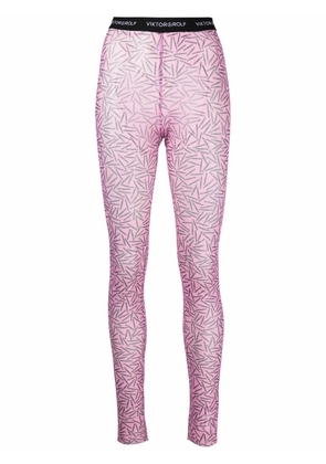 Viktor & Rolf Private Party leggings - Pink