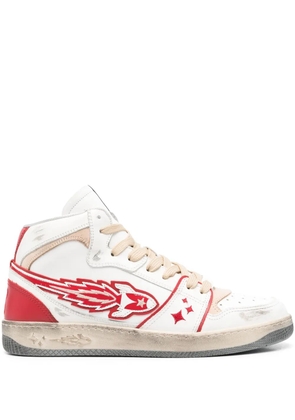 Enterprise Japan EJ EGG Rocket high-top sneakers - White
