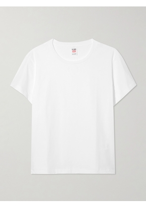 RE/DONE - Classic Cotton-jersey T-shirt - White - x small,small,medium,large