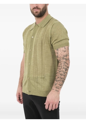 NN07 Thor striped shirt - Green