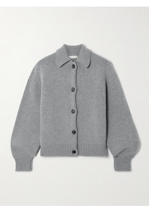 &Daughter - Winny Merino Wool And Cashmere-blend Cardigan - Gray - x small,small,medium,large,x large
