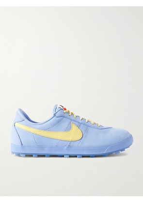 Nike - Astrograbber Leather-trimmed Nubuck Sneakers - Blue - US Men's 7,US Men's 5.5,US Men's 12.5,US Men's 9,US Men's 8,US Men's 10.5,US Men's 9.5,US Men's 4.5,US Men's 7.5,US Men's 8.5,US Men's 12,US Men's 4,US Men's 10,US Men's 11,US Men's 11.5,US Men's 5,US Men's 6.5,US Men's 6,US Men's 13