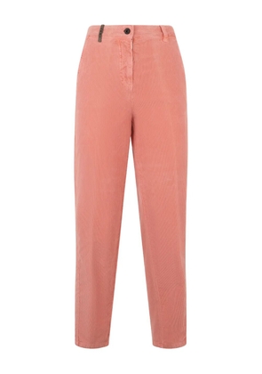 Peserico corduroy trousers - Pink
