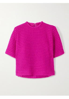 LIBEROWE - Chambers Wool-bouclé T-shirt - Pink - x small,small,medium,large,x large