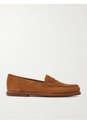 Gianvito Rossi - Suede Loafers - Brown - IT35,IT36,IT36.5,IT37,IT37.5,IT38,IT38.5,IT39,IT39.5,IT40,IT40.5,IT41,IT41.5,IT42