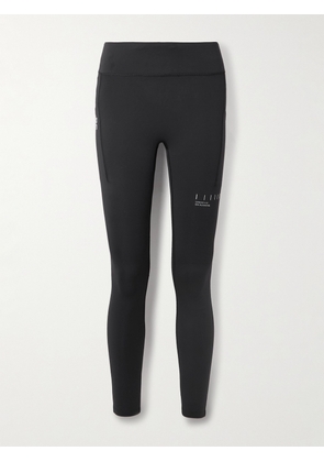 ON - Performance Recycled-jersey Leggings - Black - x small,small,medium,large