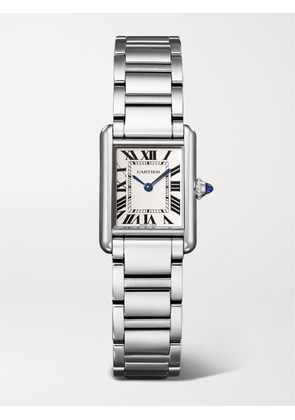 Cartier - Tank Must De Cartier 29.5mm Stainless Steel Watch - Silver - One size