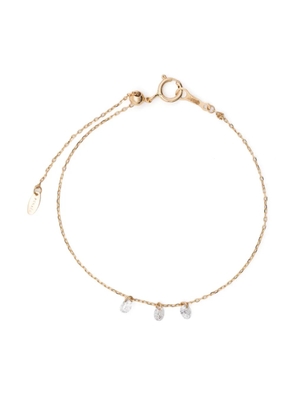 Persée 18kt yellow gold Danae Ligne diamond bracelet