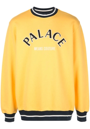 Palace Couture 'Yellow' crew neck sweatshirt