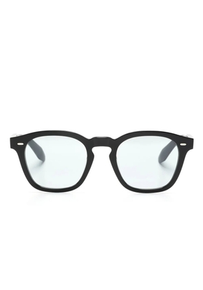 Oliver Peoples N.03 square-frame glasses - Black