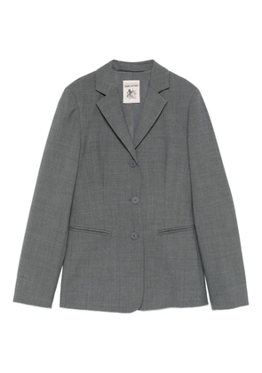 Semicouture Herminia button-fastening blazer - Grey