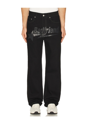 Badfriend Star Pant in Black. Size 30. Also in 32, 34.