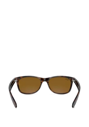 Ray-Ban Wayfarer geometric-frame sunglasses - Brown