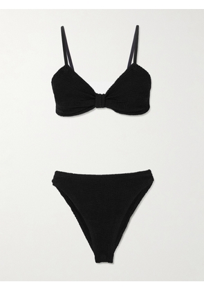 Hunza G - Alicia Original Crinkle™ Bikini - Black - One size