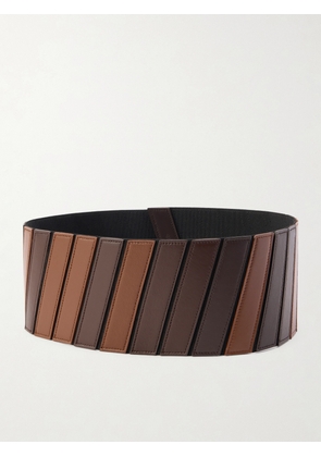 Alaïa - Stretch Leather Belt - Brown - 65,70,75,80,85