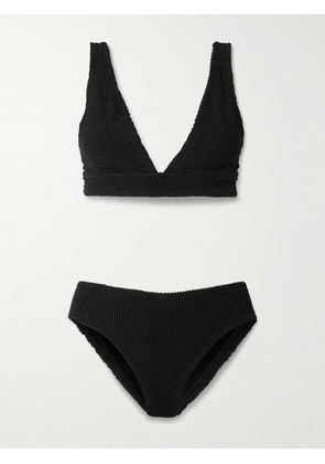 Hunza G - Angel Original Crinkle™ Bikini - Black - One size