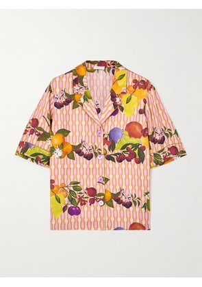 Eres - Cherry Printed Silk-twill Shirt - Multi - FR 36,FR 38,FR 40,FR 42,FR 44