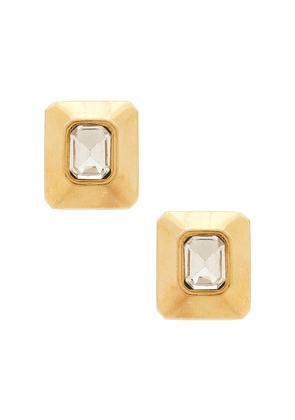 Brinker + Eliza Heritage Earrings in Metallic Gold.