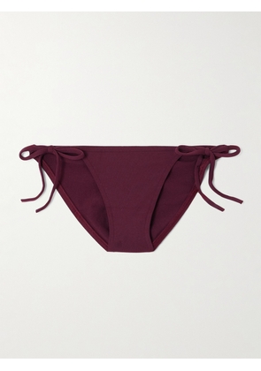 Eres - Les Essentiels Malou Bikini Briefs - Burgundy - FR 36,FR 38,FR 40,FR 42,FR 44