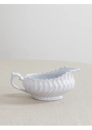 Astier De Villatte - Peggy Ceramic Sauce Boat - White - One size
