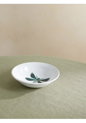 Astier De Villatte - + John Derian Printed Ceramic Soup Plate - White - One size