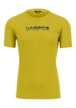 KARPOS short-sleeve logo T-shirt - Yellow
