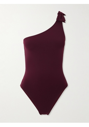 Eres - Prodige One-shoulder Swimsuit - Burgundy - FR 38,FR 40,FR 42,FR 44,FR 46