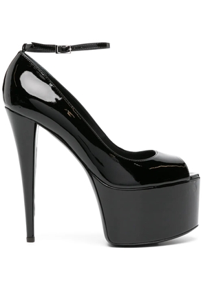 Giuseppe Zanotti 150mm GZ Aida platform pumps - Black