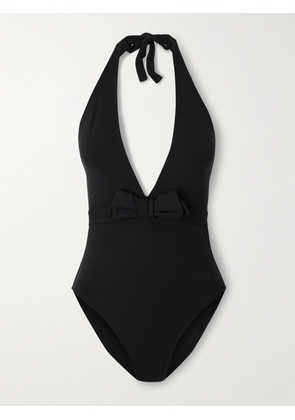 Eres - Couture Bow-detailed Halterneck Swimsuit - Black - FR 36,FR 38,FR 40,FR 42,FR 44