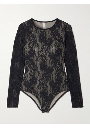 Zimmermann - Lace Bodysuit - Black - 00,1,2,3,4
