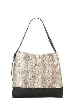ALLSAINTS Asha Shoulder Bag in Neutral,Black.