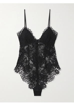 Zimmermann - Lace Bodysuit - Black - 00,1,2,3,4
