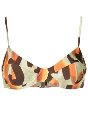 Lenny Niemeyer Caju underwire-cup bikini top - Multicolour
