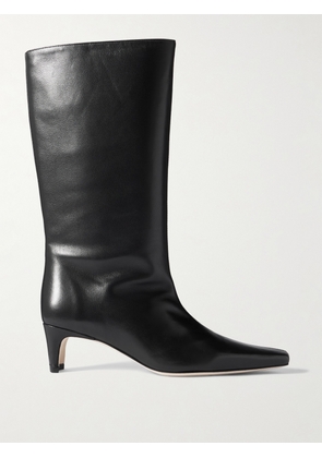 STAUD - Wally Leather Boots - Black - IT35,IT36,IT36.5,IT37,IT37.5,IT38,IT38.5,IT39,IT39.5,IT40,IT40.5,IT41,IT41.5,IT42