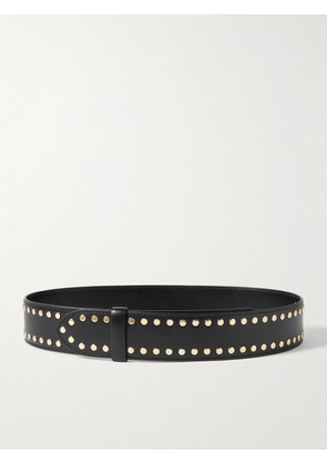 KHAITE - Theo Studded Leather Belt - Black - 70,75,80,85,90