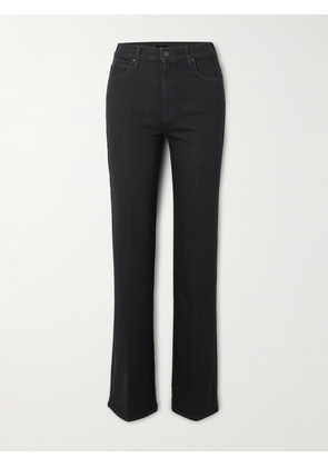 Mother - The Kick It High-rise Straight-leg Jeans - Black - 23,24,25,26,27,28,29,30,31,32