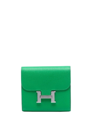 Hermès Pre-Owned 2014 Epsom Constance Slim Wallet small wallets - Green