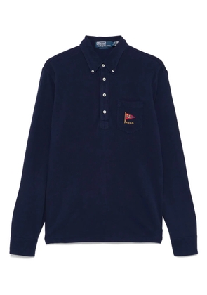 Polo Ralph Lauren logo-embroidered polo shirt - Blue