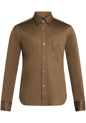 TOM FORD long sleeve shirt - Brown