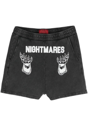 Liberal Youth Ministry Nightmare track shorts - Black