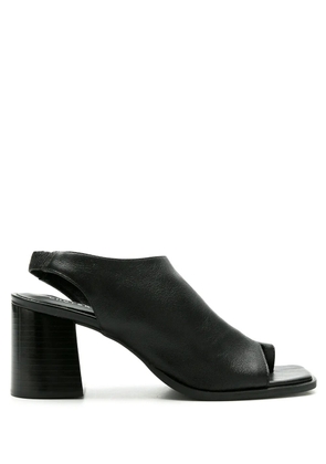 Studio Chofakian leather Studio 91 flat sandals - Black