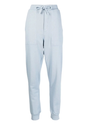 Nanushka Shay embroidered track pants - Blue