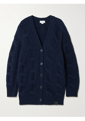 Stella McCartney - Cable-knit Wool Cardigan - Blue - x small,small,medium,large,x large