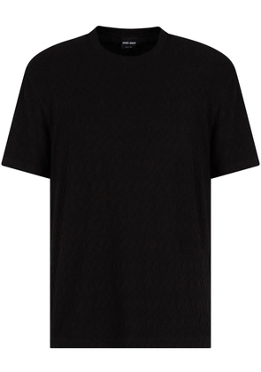 Giorgio Armani textured T-shirt - Black