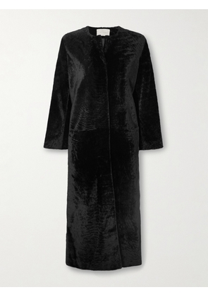 LIBEROWE - Ora Shearling Coat - Black - x small,small,medium,large,x large