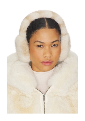 Emi Jay Sugar Muffs in Cream.