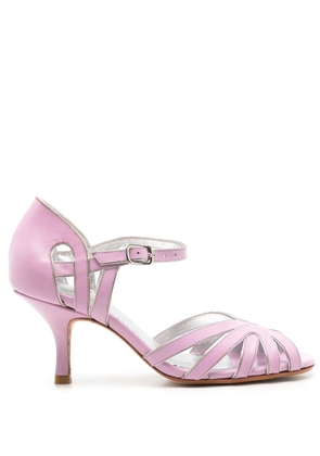 Sarah Chofakian Marcel leather sandals - Pink