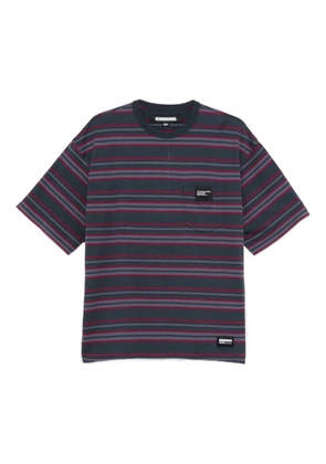 Neighborhood striped T-shirt - Purple